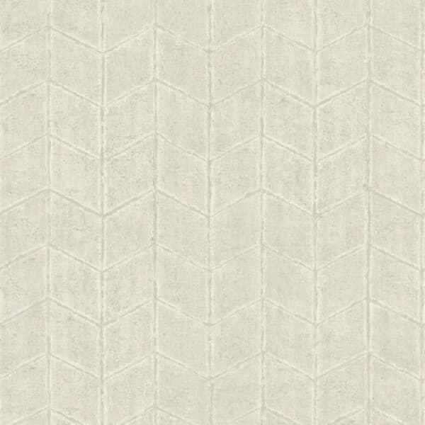 Flatiron Geometric Wallpaper- Pearl Gray