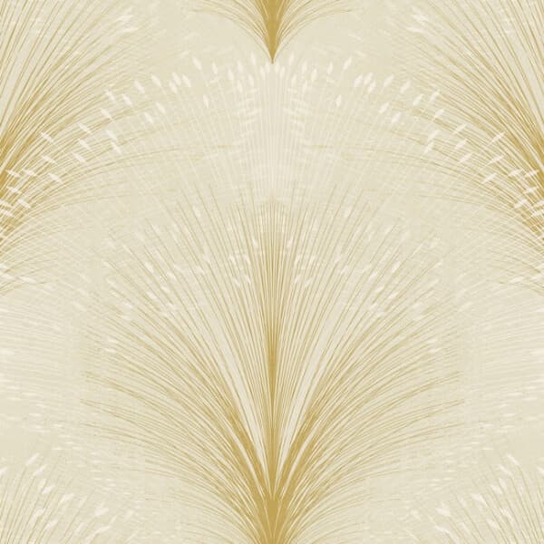 Papyrus Plume Wallpaper- Beige