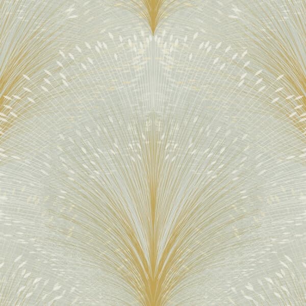 Papyrus Plume Wallpaper- Sage