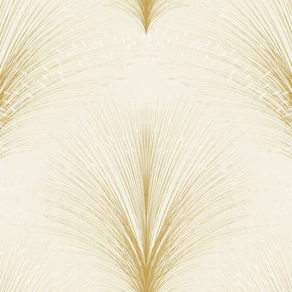 Papyrus Plume Wallpaper- Ivory