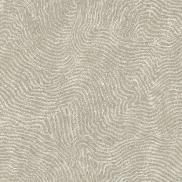 Modern Wood Wallpaper- Taupe
