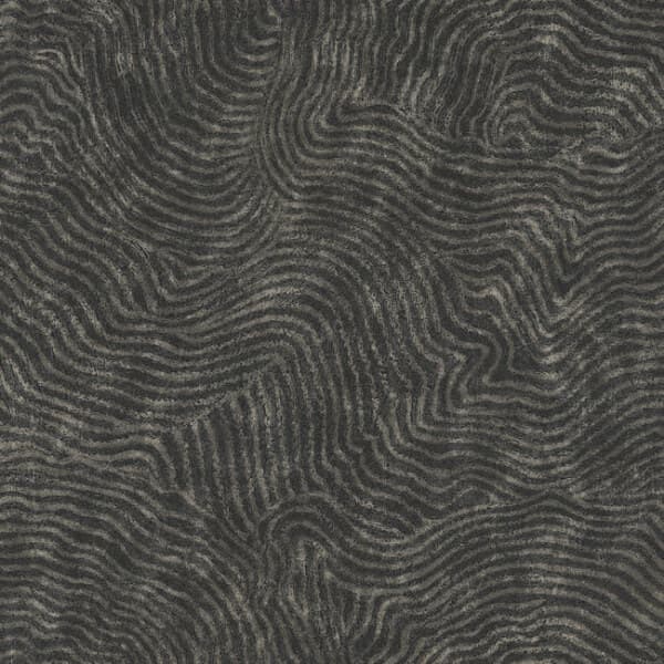 Modern Wood Wallpaper- Black