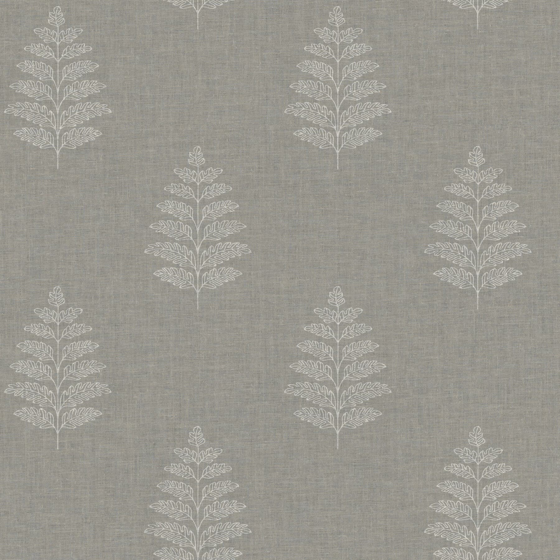 Frond Charcoal Leaf Wallpaper