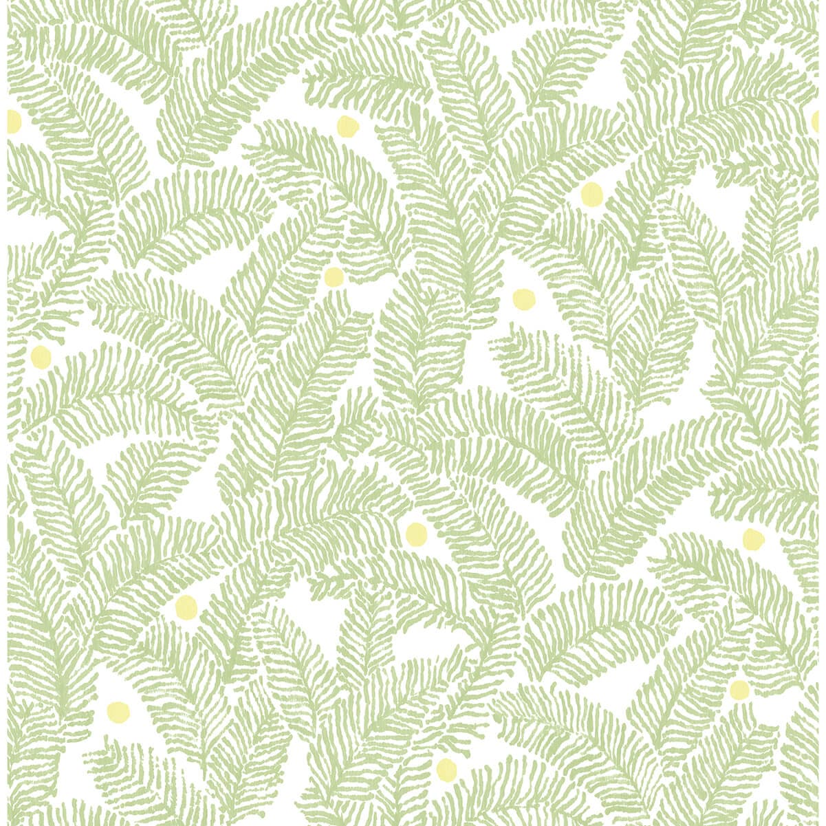 Athina Sage Fern Wallpaper