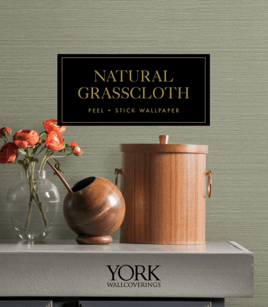 Peel + Stick Natural Grasscloth