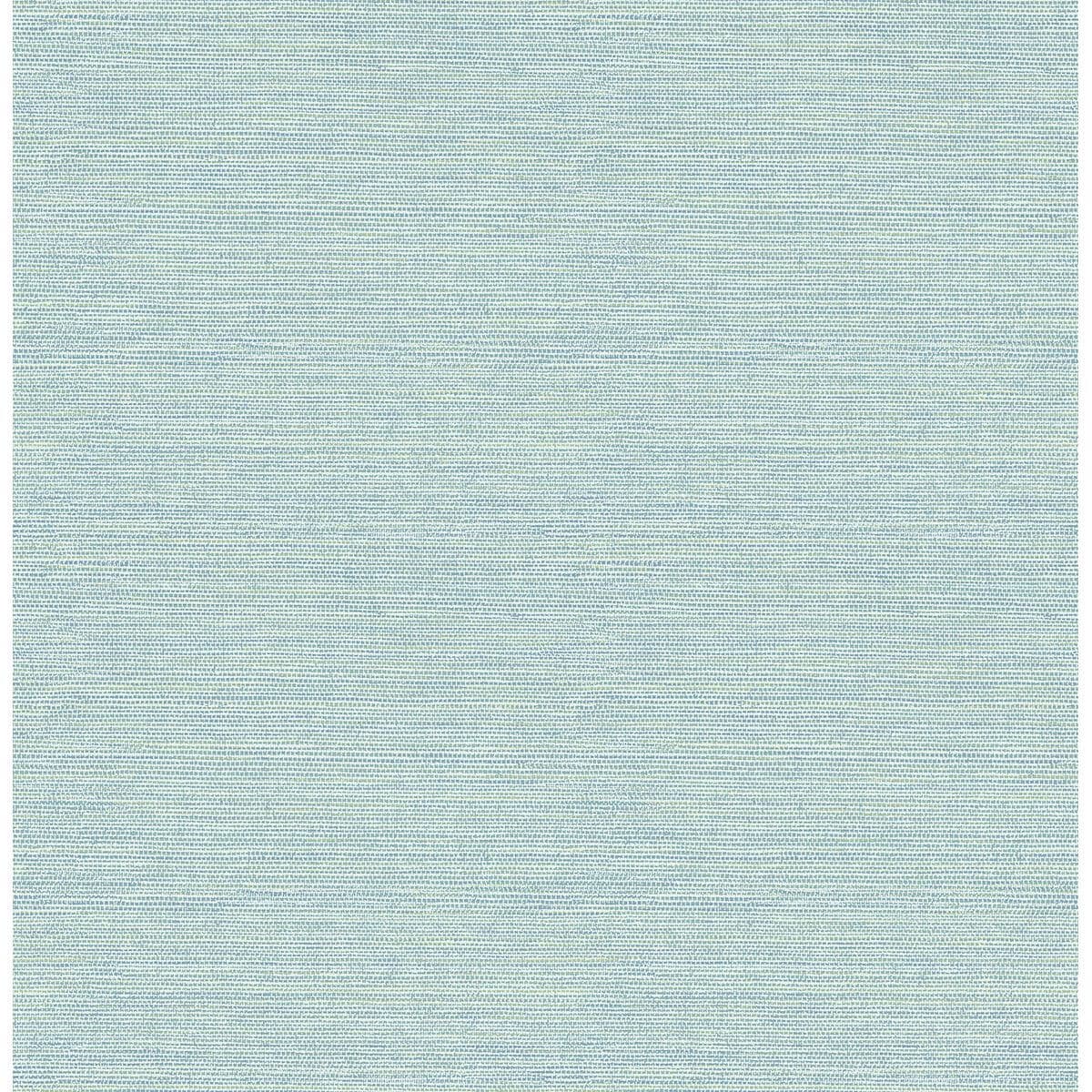 Agave Bliss Teal Faux Grasscloth Wallpaper