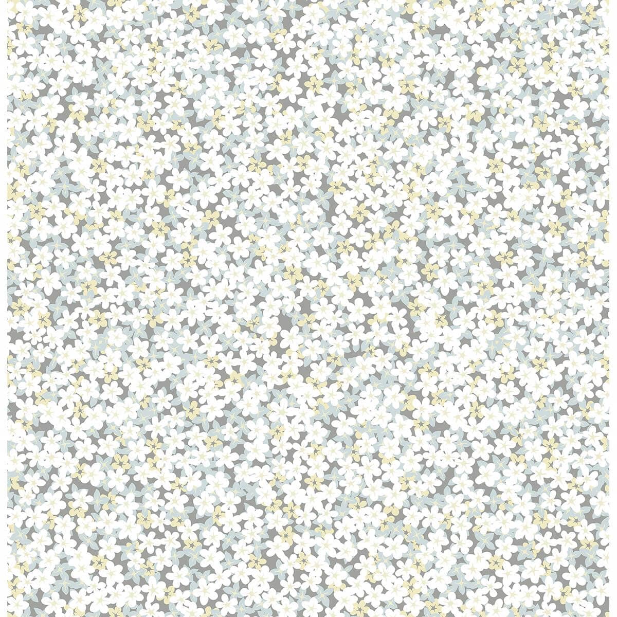 Giverny Multicolor Miniature Floral Wallpaper