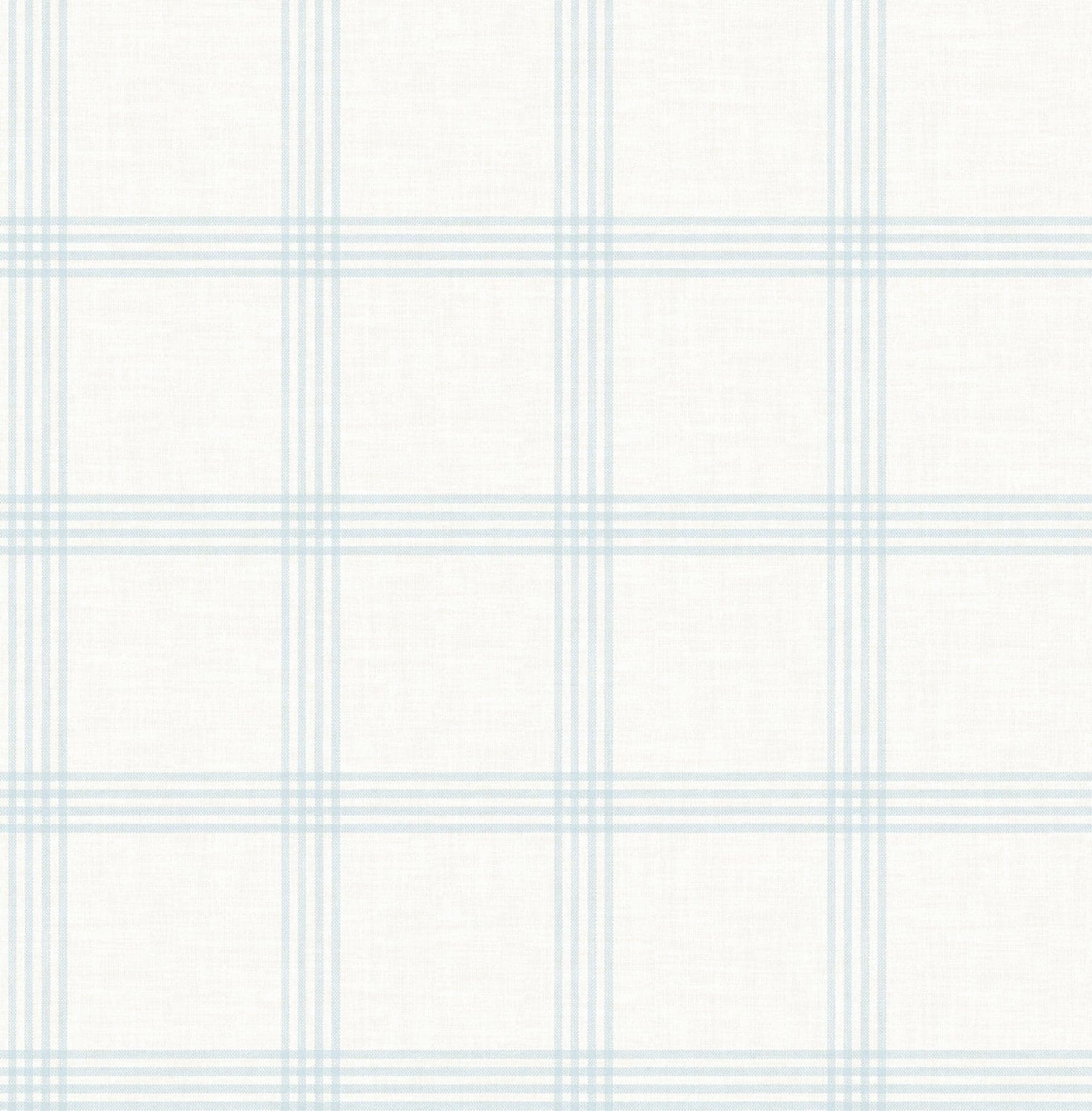 Chesapeake Twain Plaid Baby Blue Wallpaper