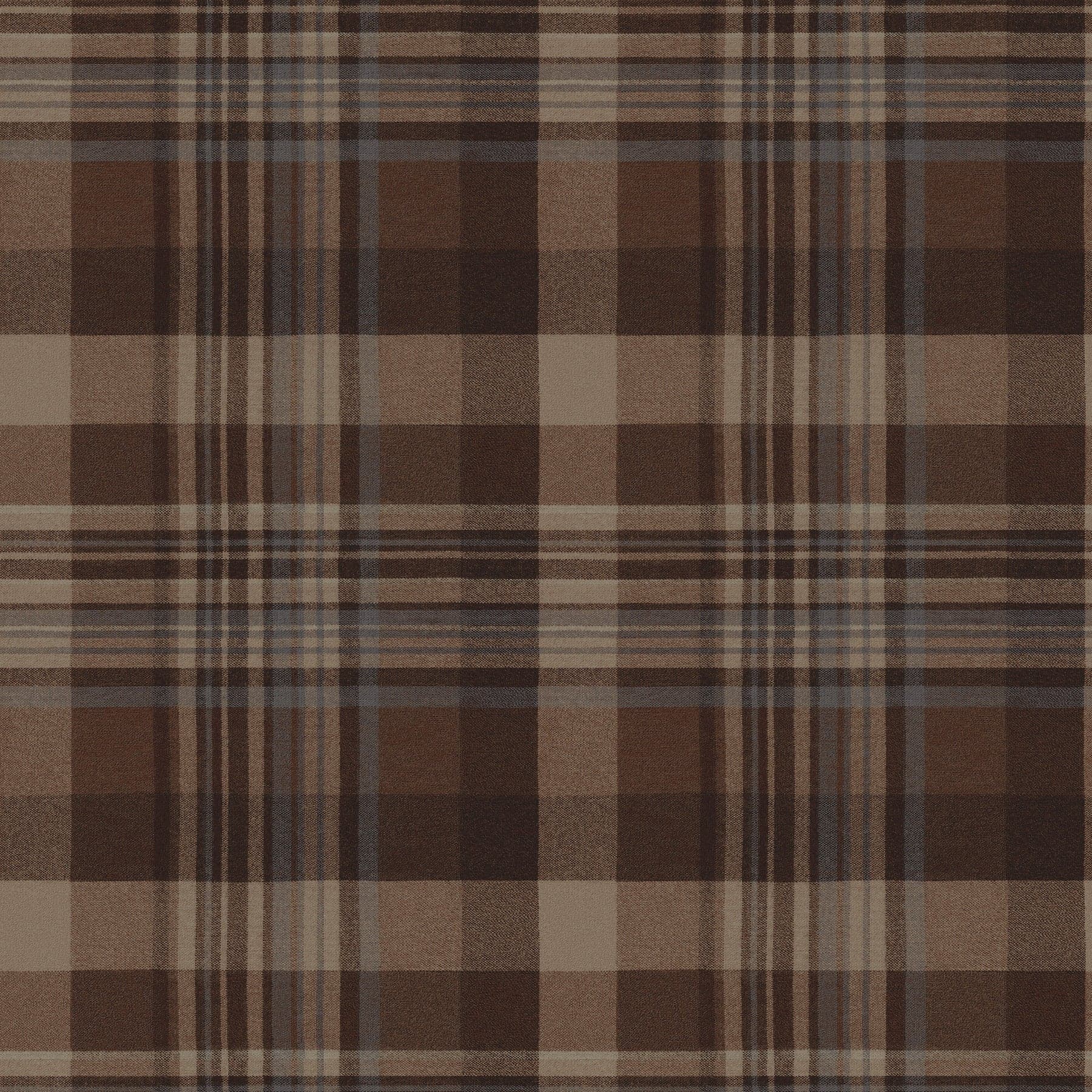 Chesapeake Dutton Plaid Flannel Rust Wallpaper