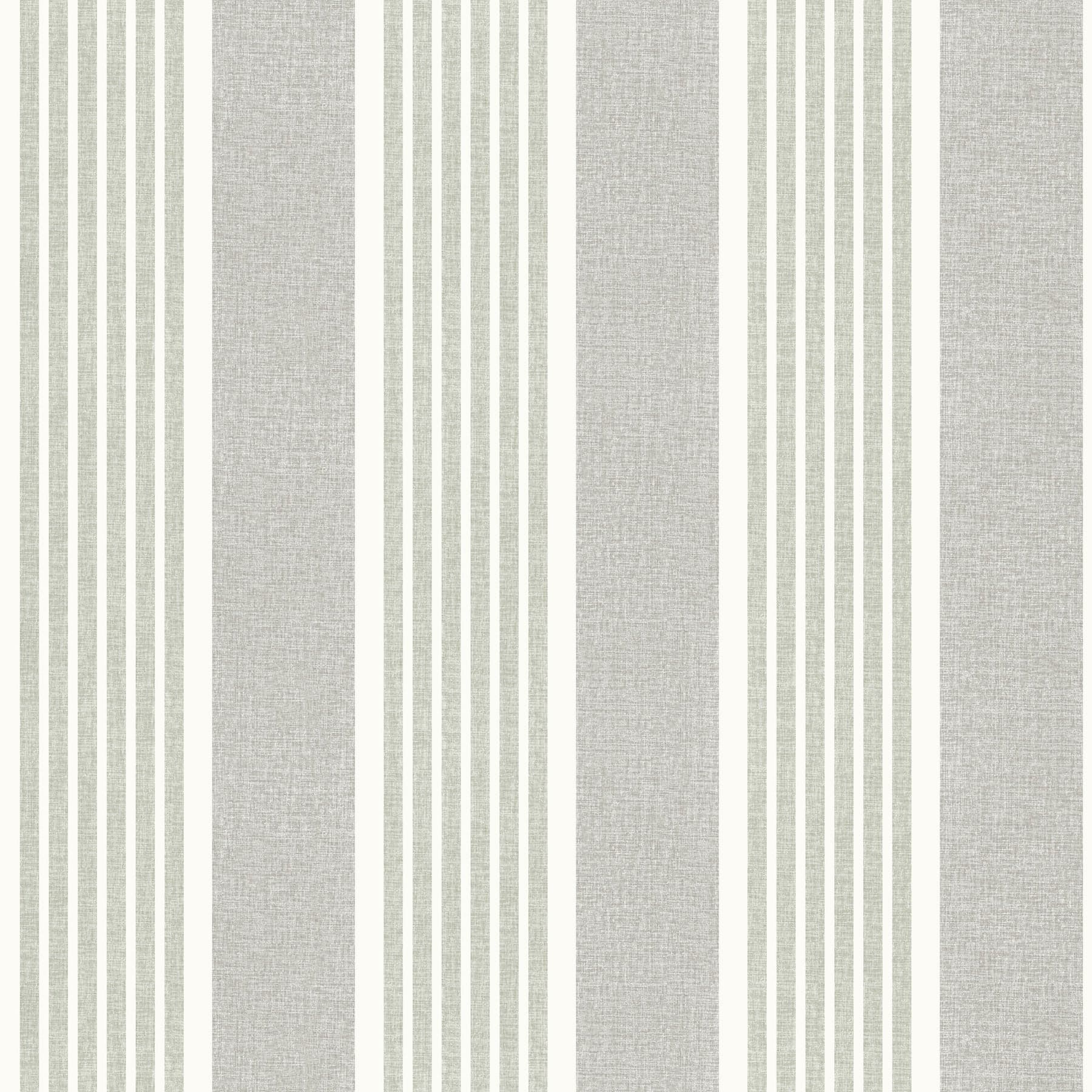 Chesapeake Bingley Embellished Stripe Green Wallpaper