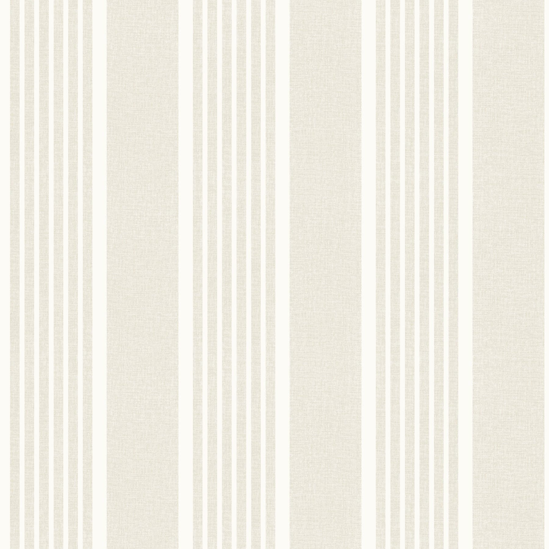 Chesapeake Bingley Embellished Stripe Beige Wallpaper