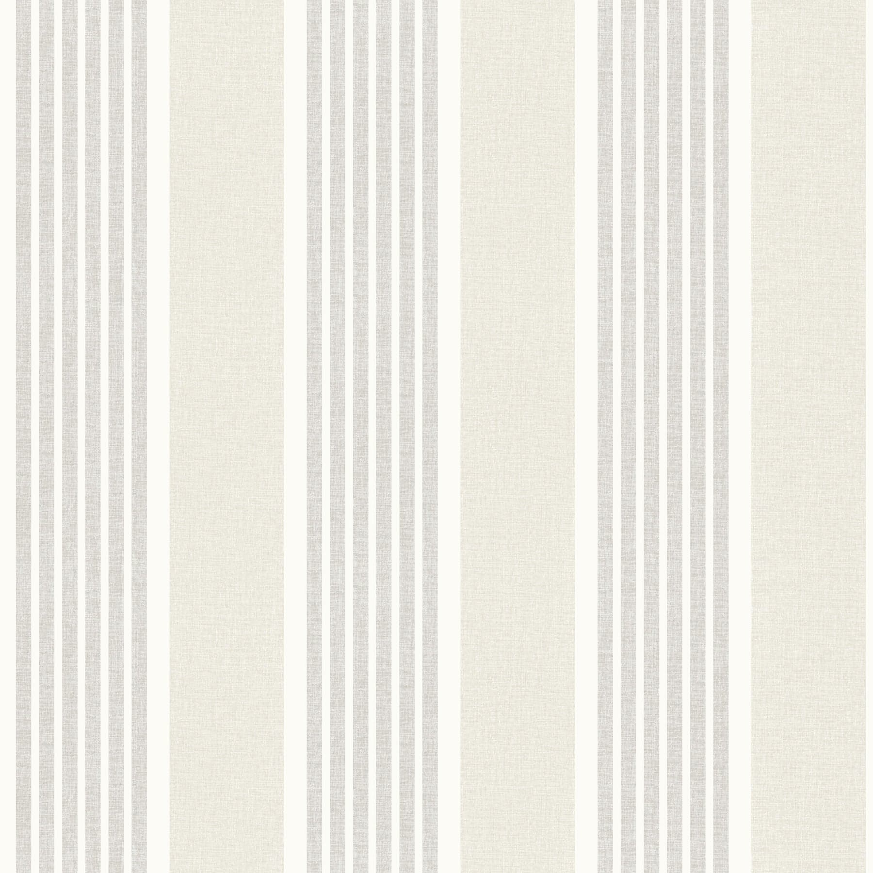 Chesapeake Bingley Embellished Stripe Light Grey Wallpaper