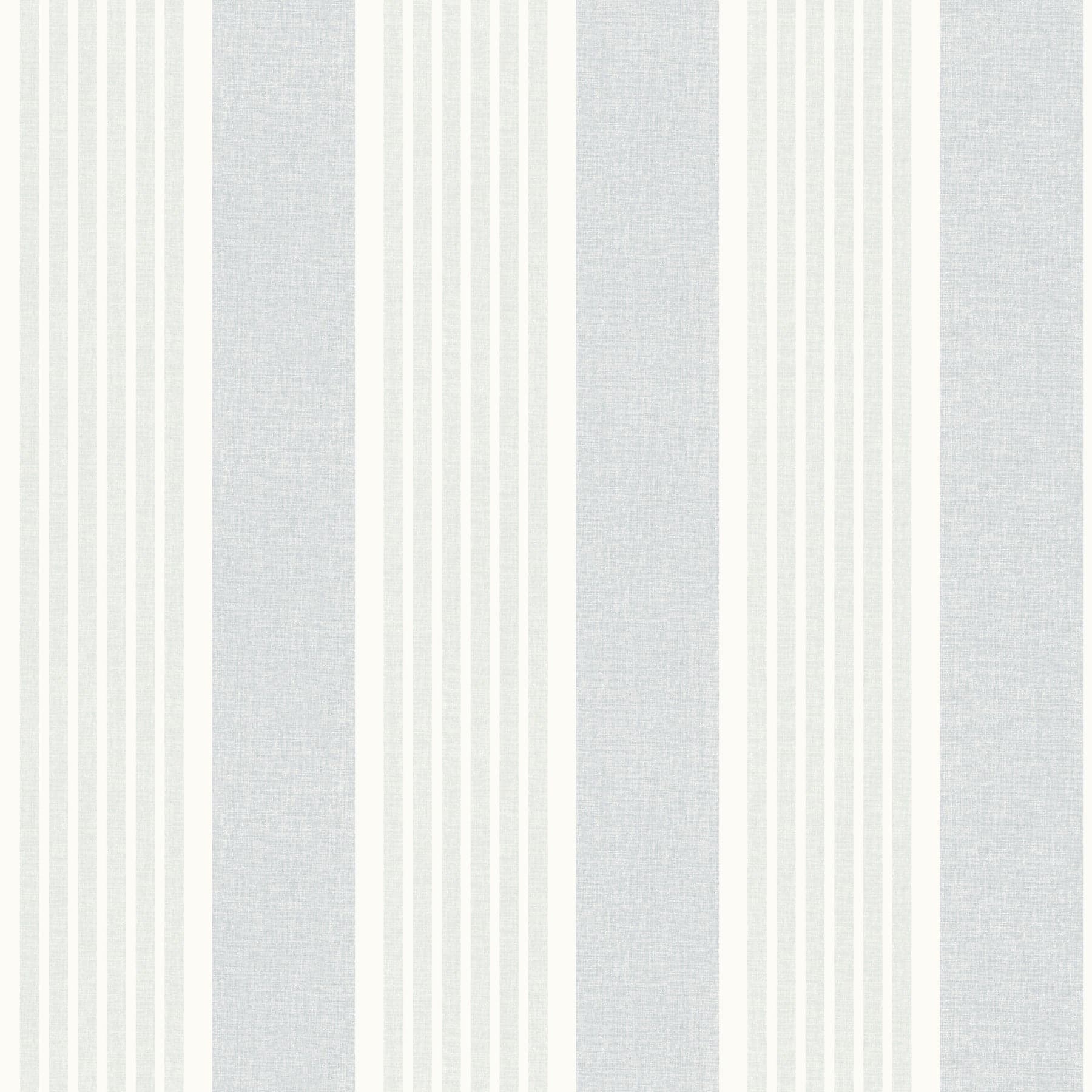 Chesapeake Bingley Embellished Stripe Light Blue Wallpaper