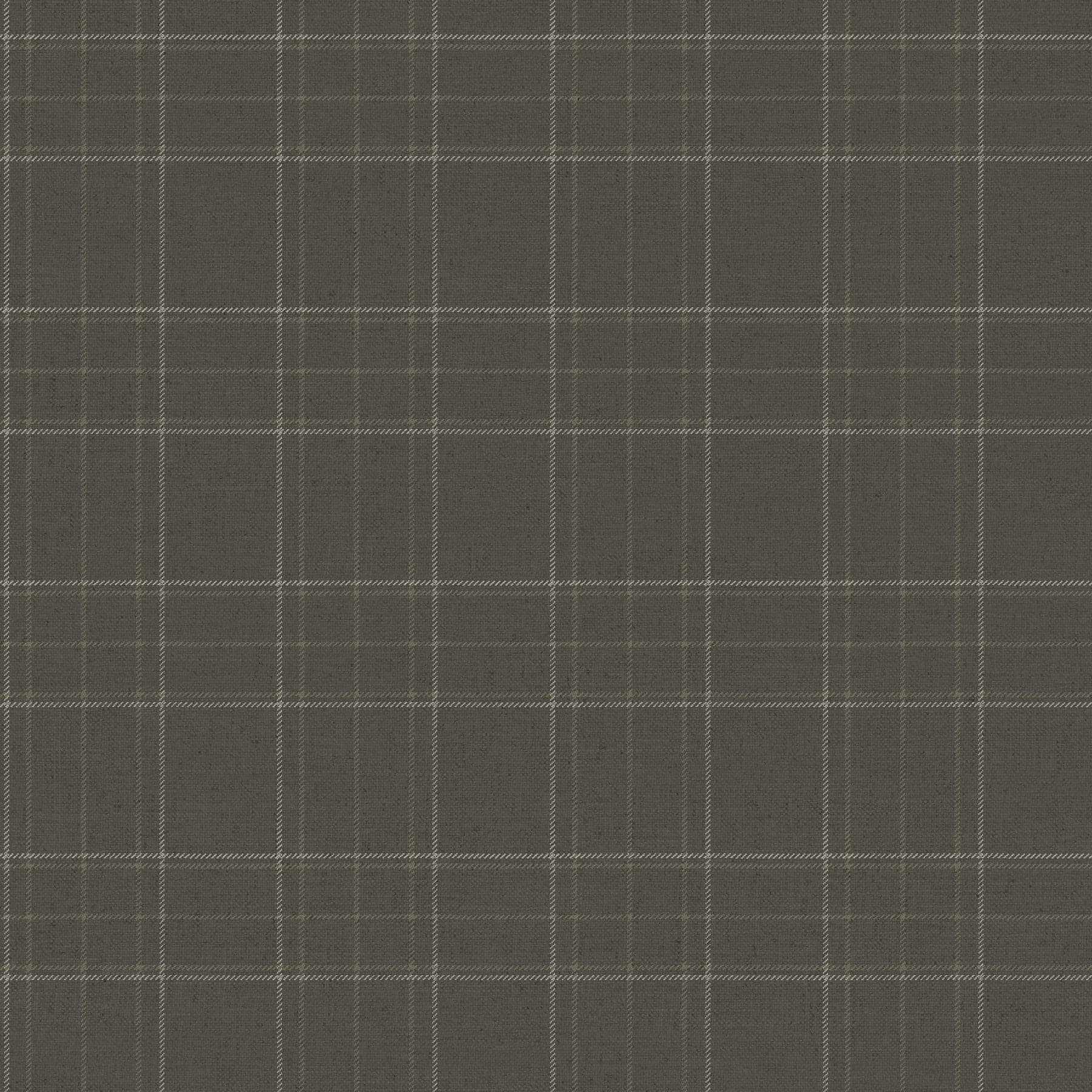 Chesapeake Fox Hollow Dashed Plaid Charcoal Wallpaper