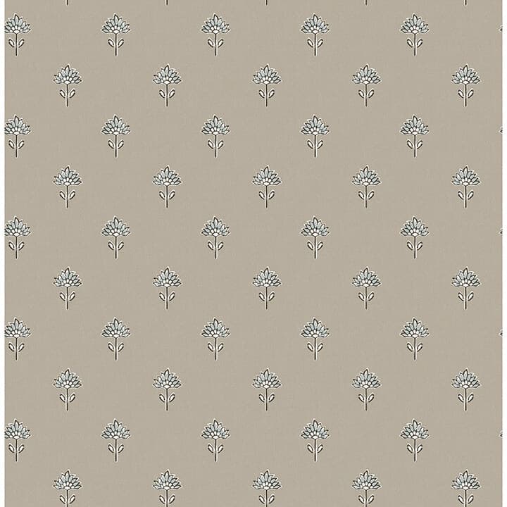 Surdiva Stone Floral Fan Wallpaper