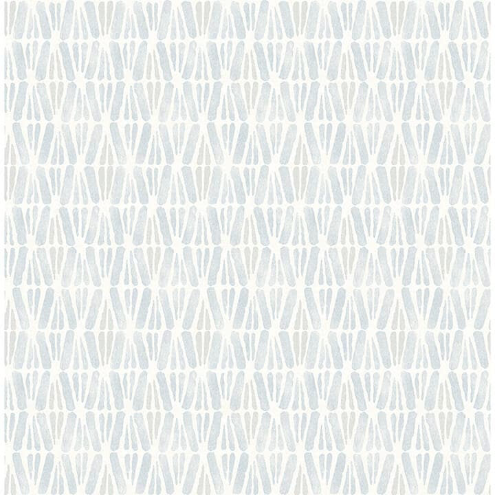 Nabi Light Blue Geometric Wallpaper
