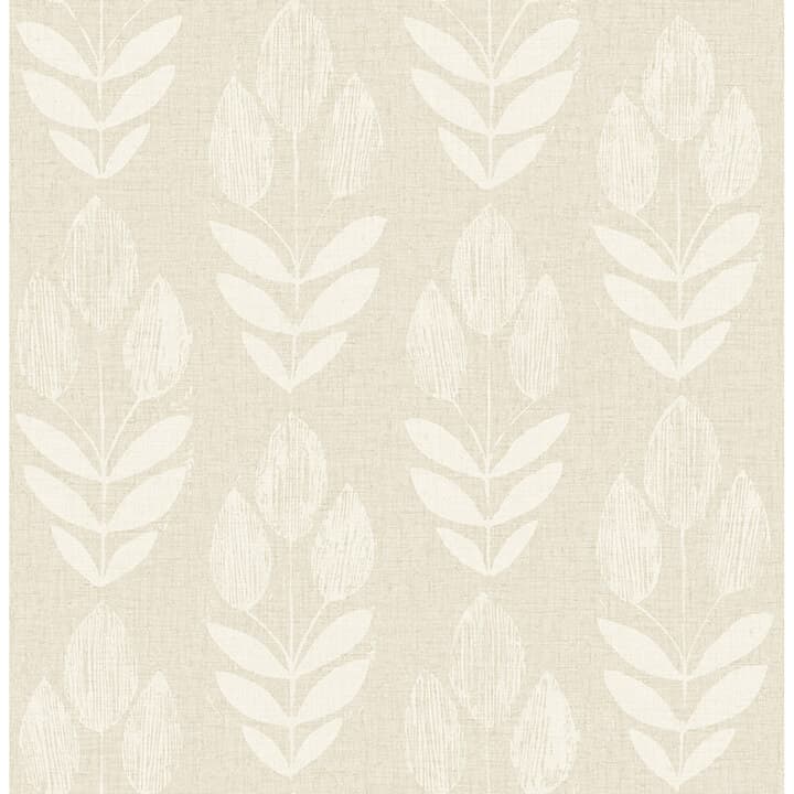 Garland Khaki Block Tulip Wallpaper