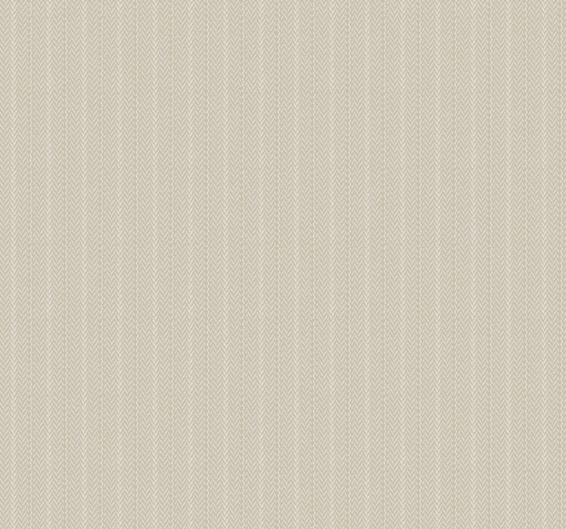 Ronald Redding Elkan Stripe Herringbone Beige Wallpaper