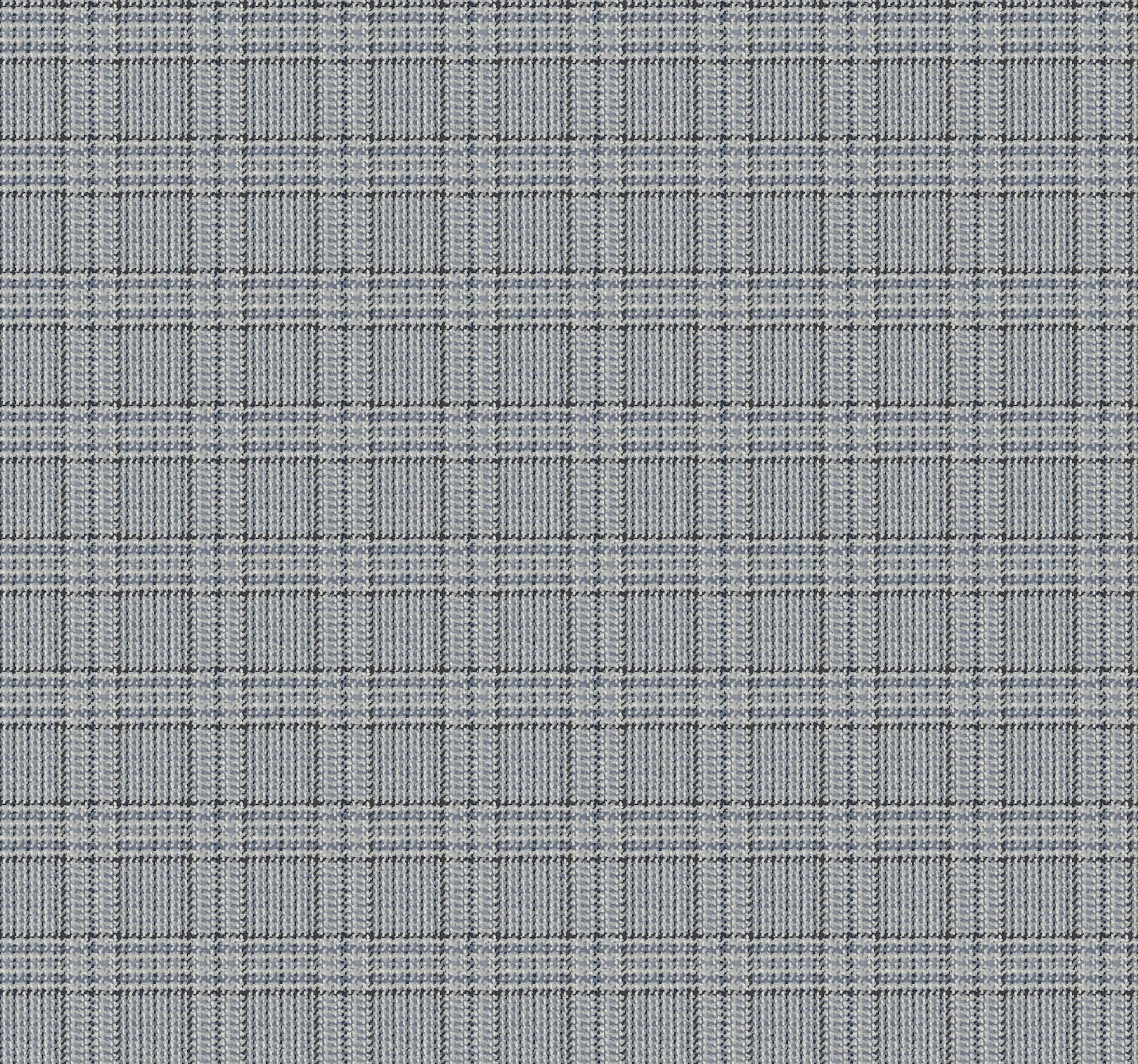 Ronald Redding Harrington Plaid Glen Check Blue Wallpaper