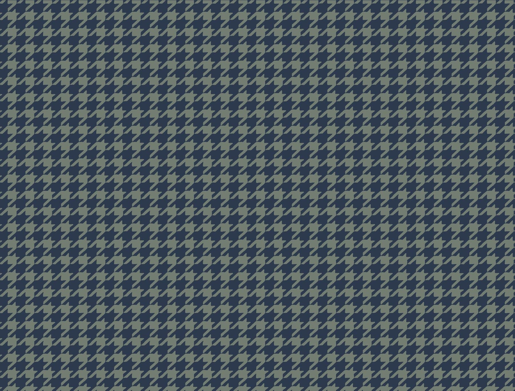 Ronald Redding Watson Houndstooth Sea Green Wallpaper