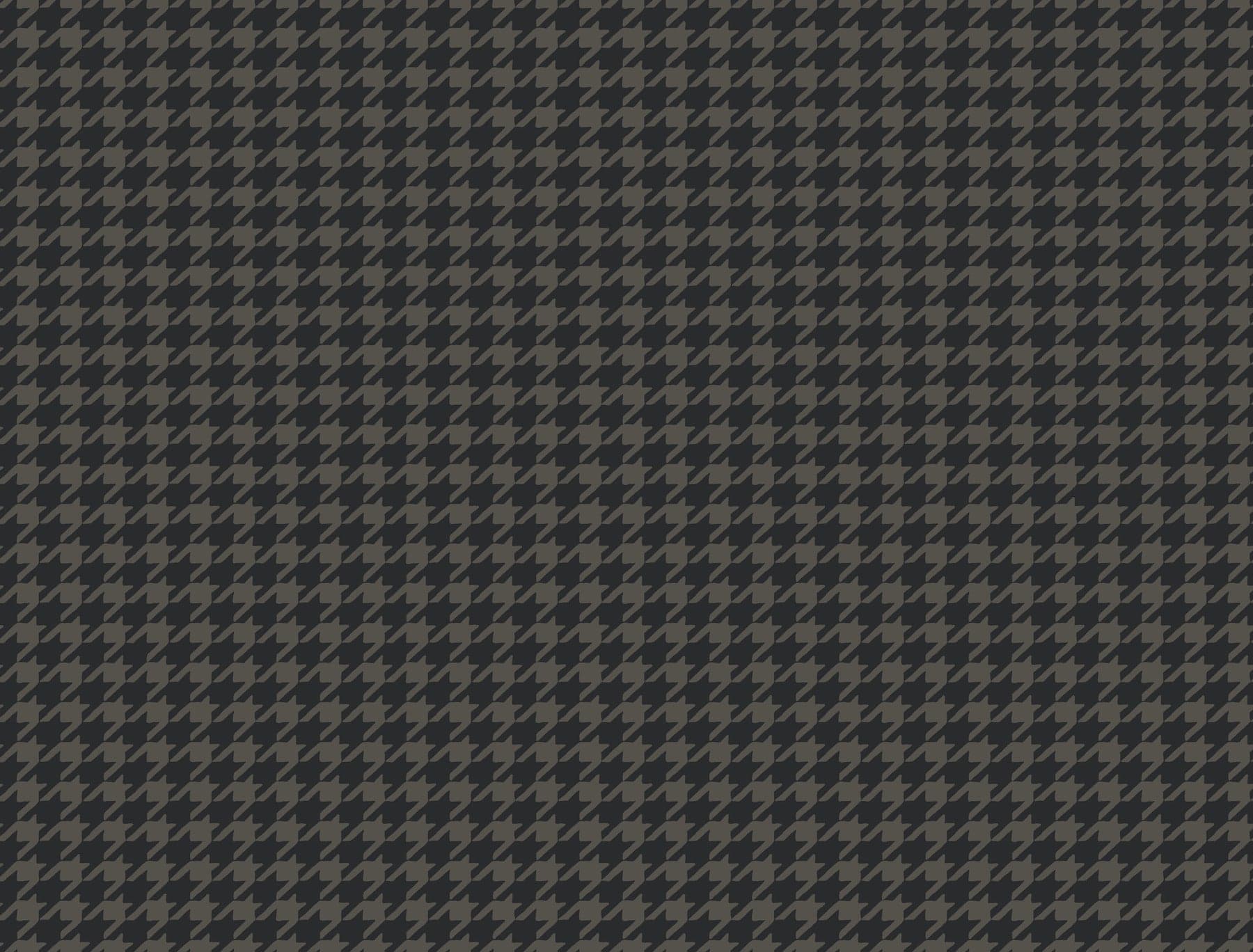 Ronald Redding Watson Houndstooth Black Wallpaper