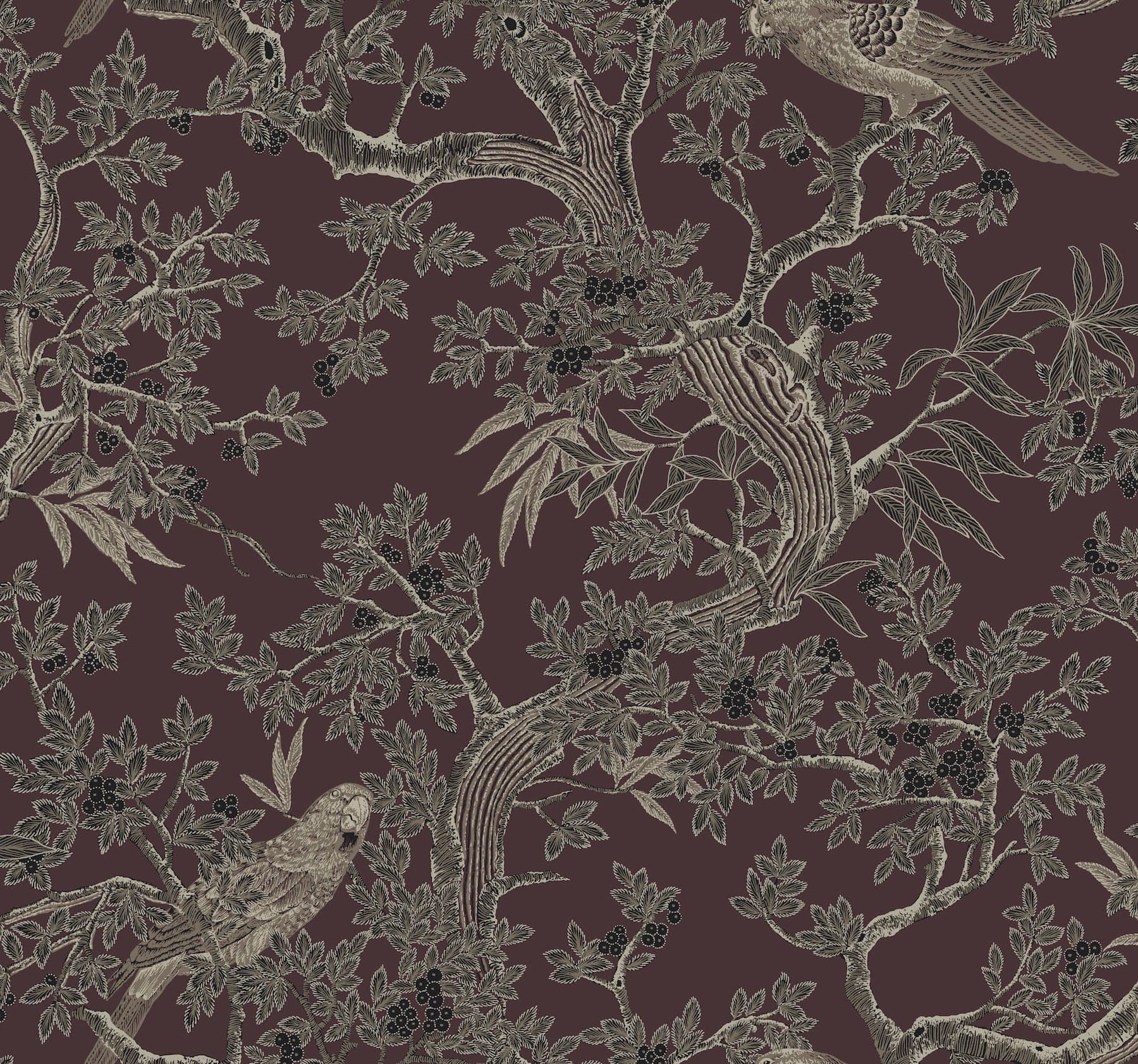 Ronald Redding Regal Ridge Trailing Tree Plum Wallpaper