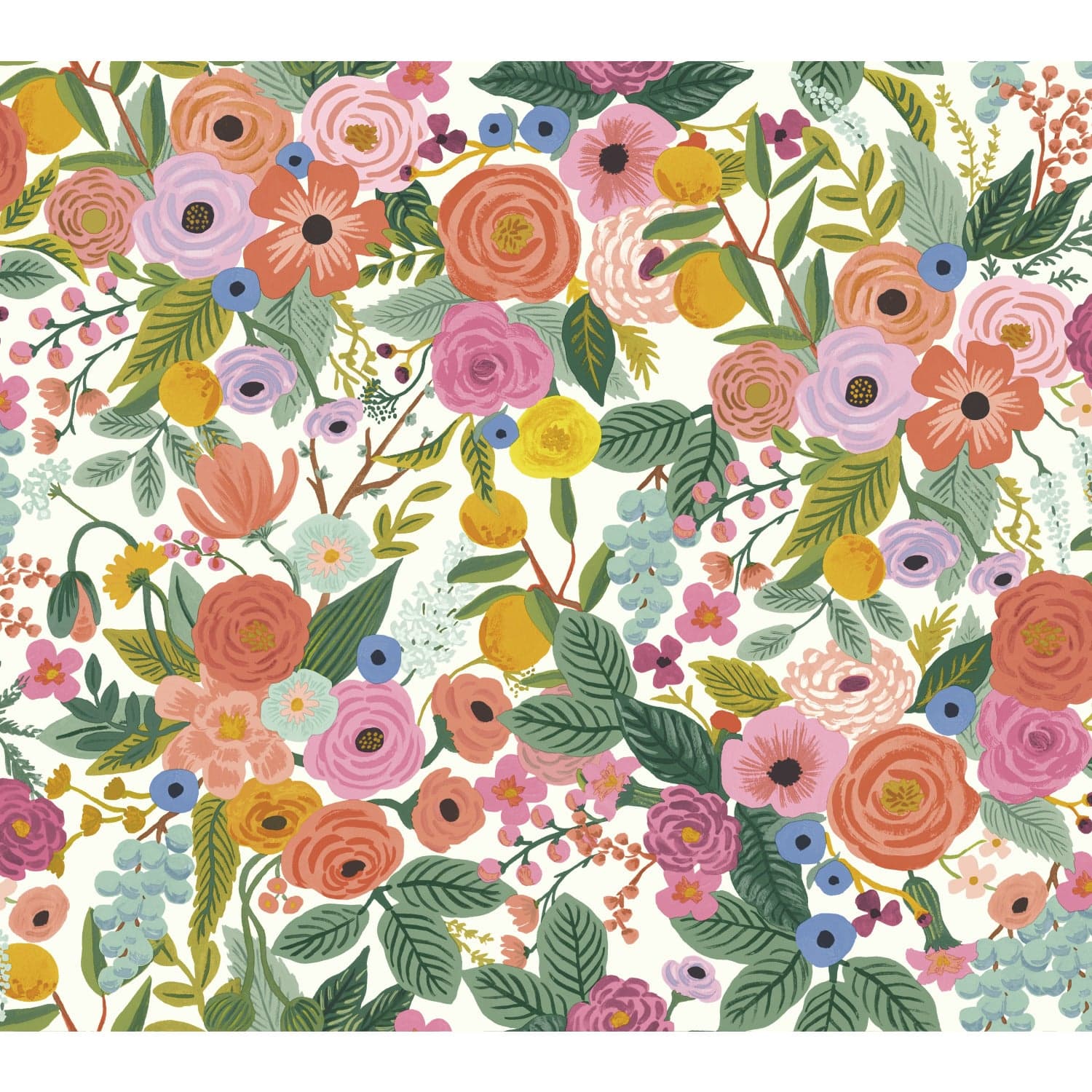 Rifle Paper Co. Garden Party Rose Multi Wallpaper