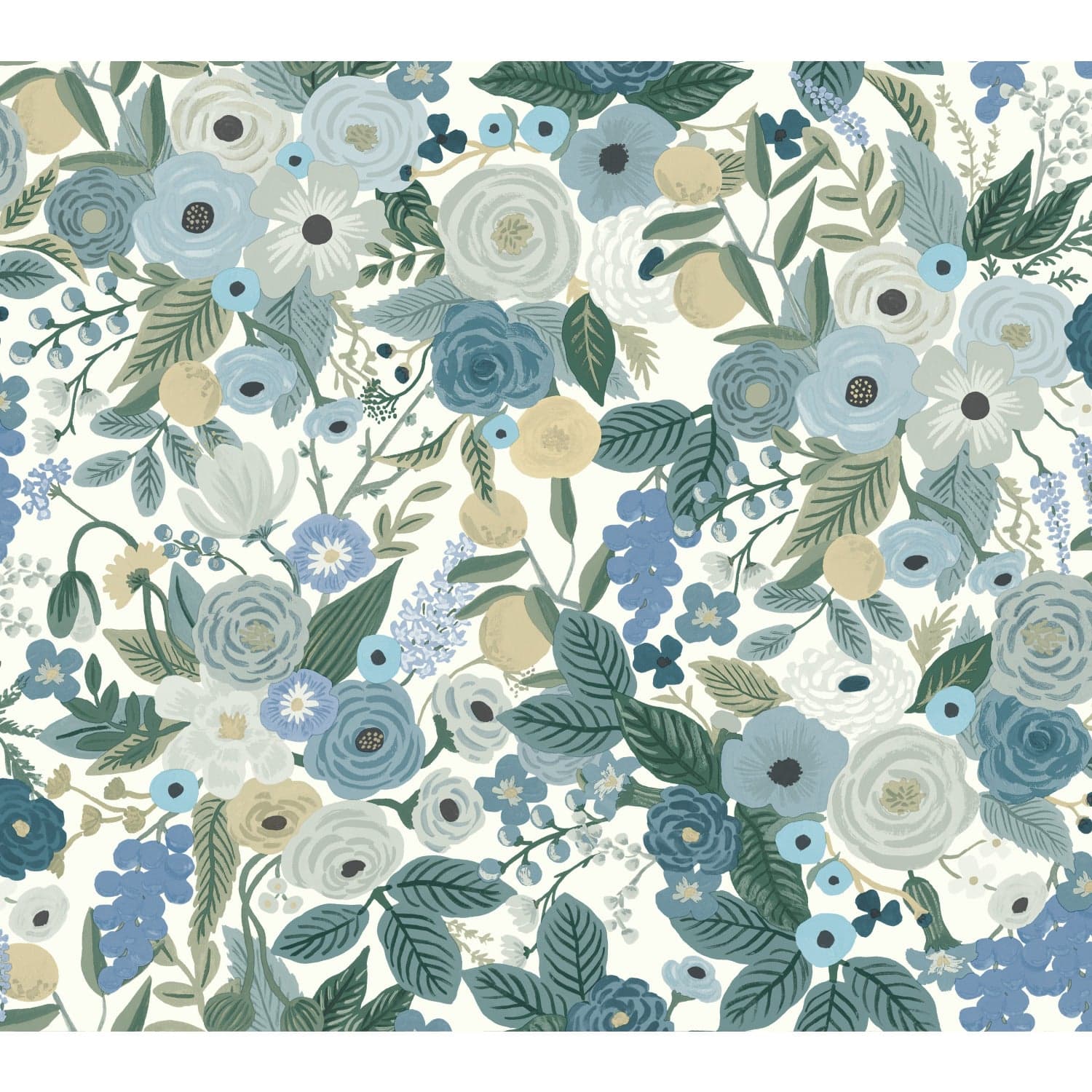 Rifle Paper Co. Garden Party Indigo Multi Wallpaper