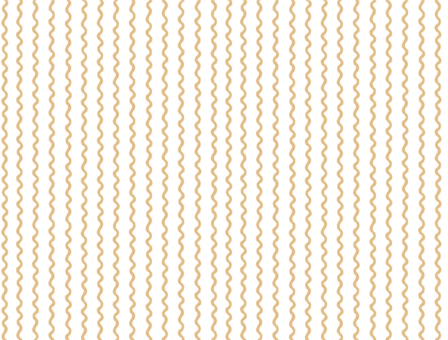 Rickrack Wallpaper- Gold