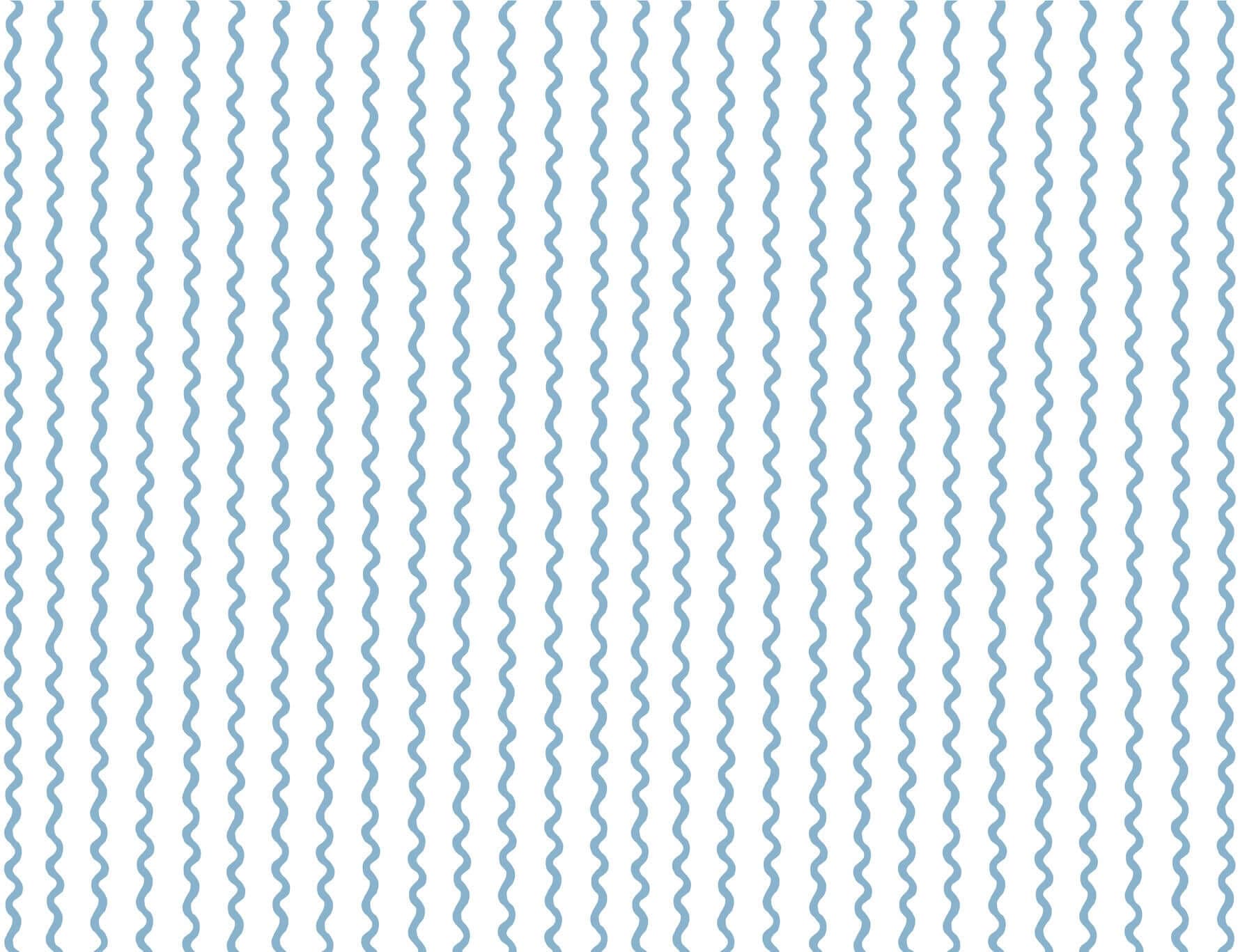 Rickrack Wallpaper- Blue