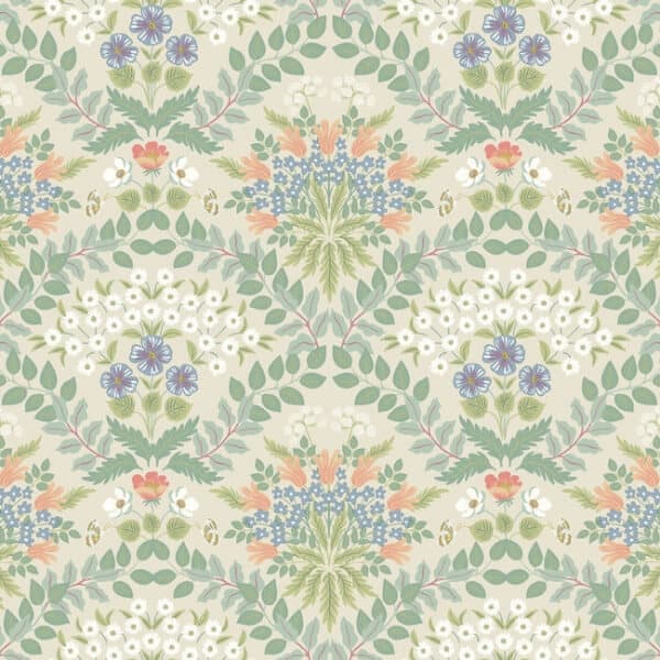 Bramble Wallpaper- Cream