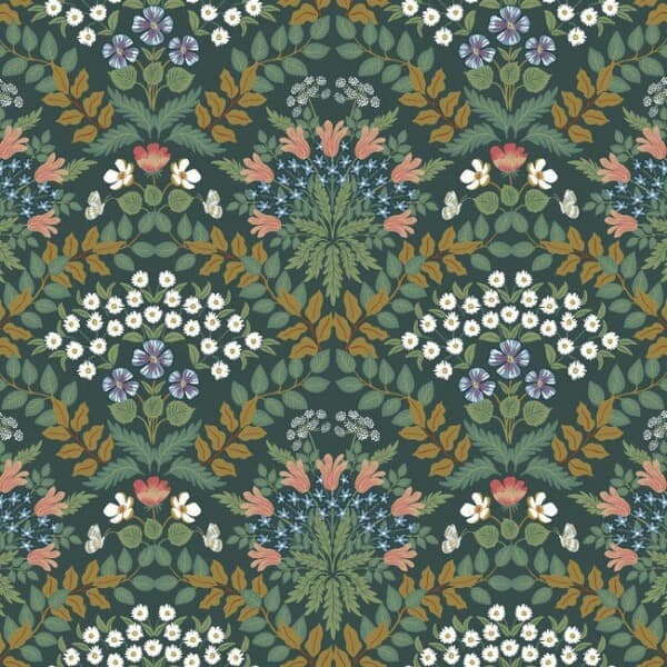 Bramble Wallpaper- Emerald