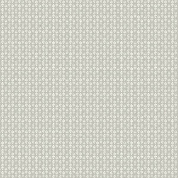 Petal Wallpaper- Grey & White