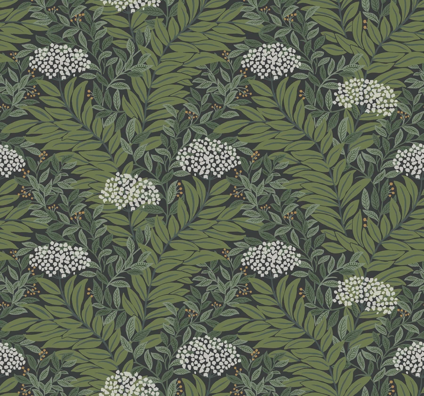 Highgrove Wallpaper- Black