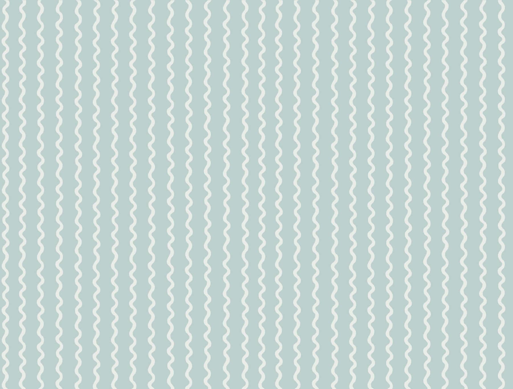 Rickrack Wallpaper- Light Blue