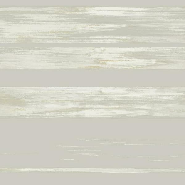 Horizontal Dry Brush Wallpaper- Grey