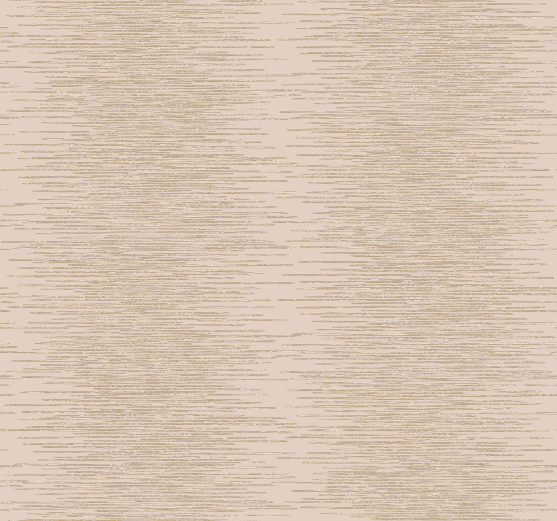 Operetta Blush Metallic Columns Wallpaper