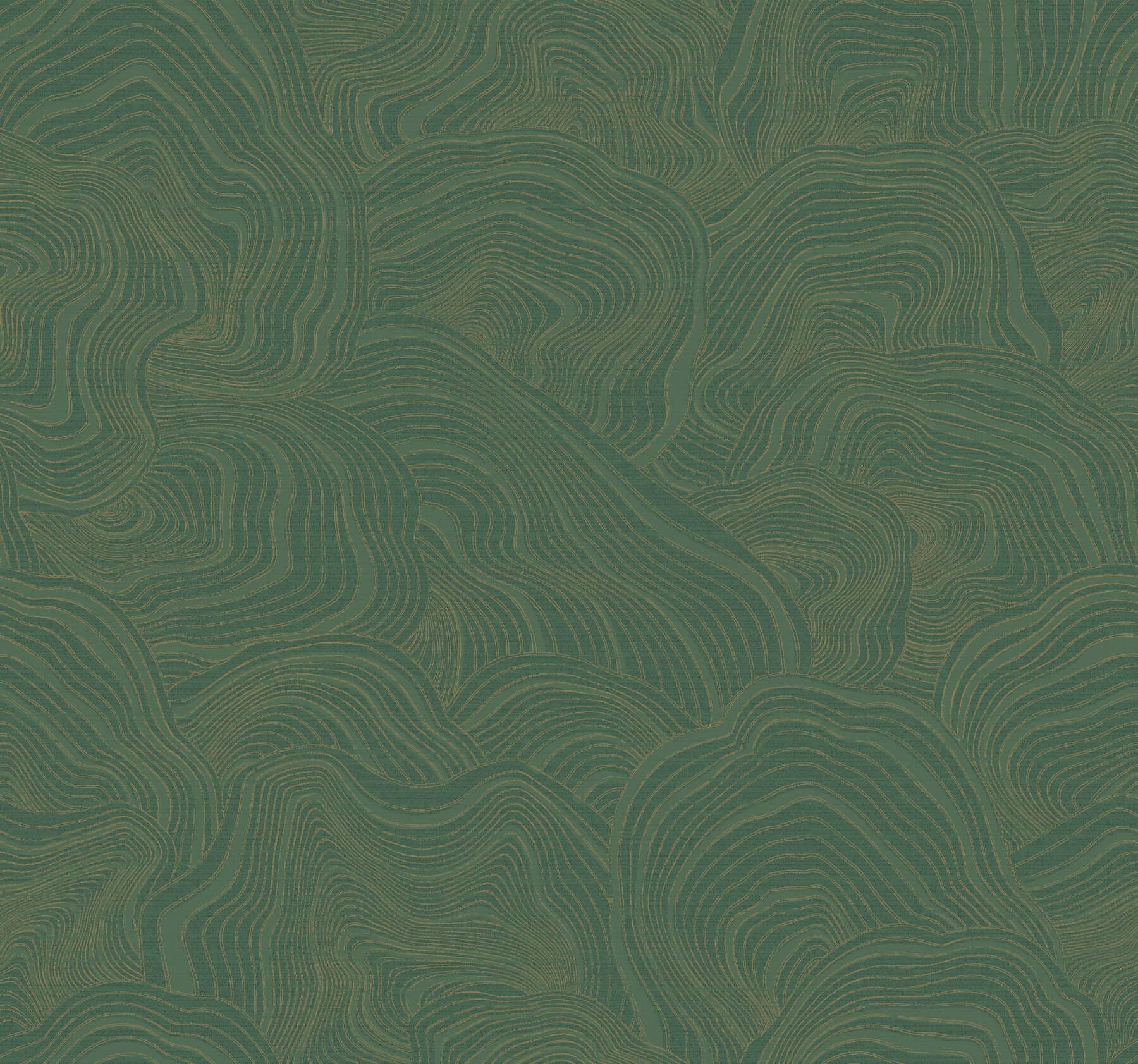 Geodes Wallpaper- Green