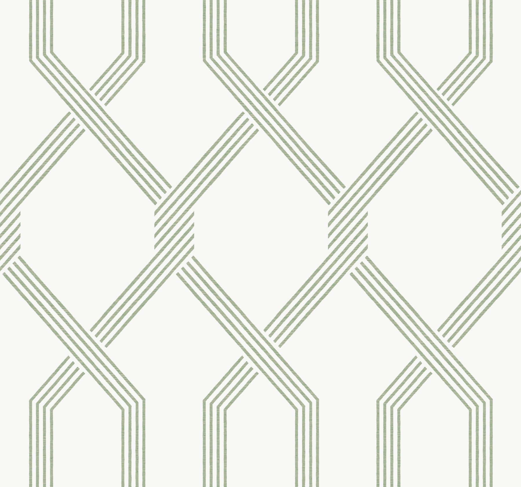 Palisade Wallpaper- Green