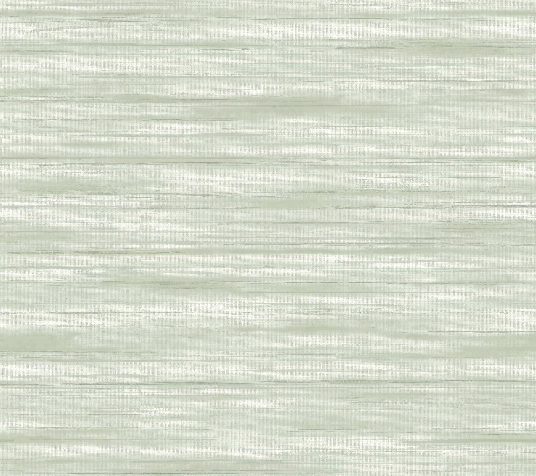 Brushed Linen Wallpaper- Green