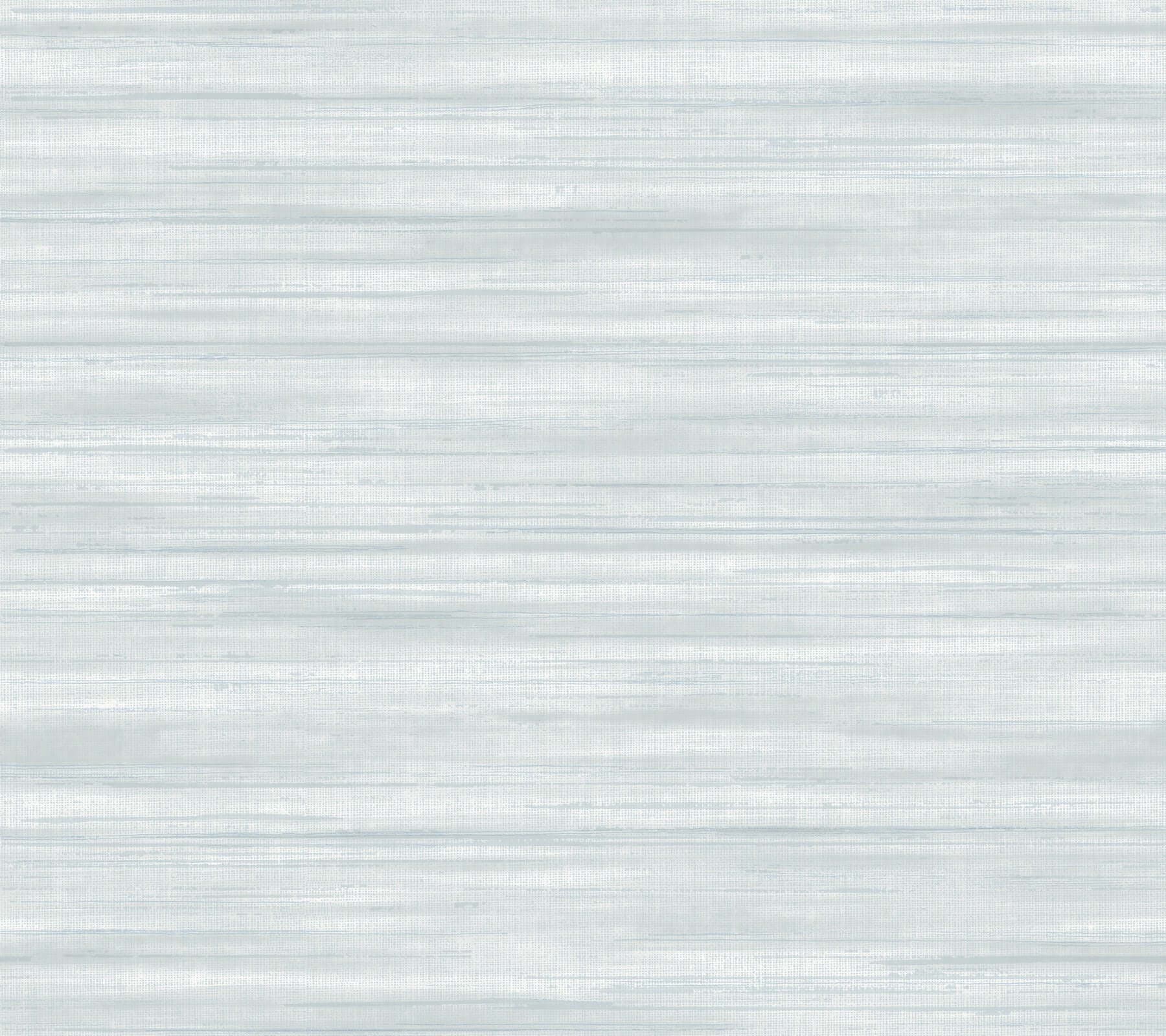 Brushed Linen Wallpaper- Light Blue