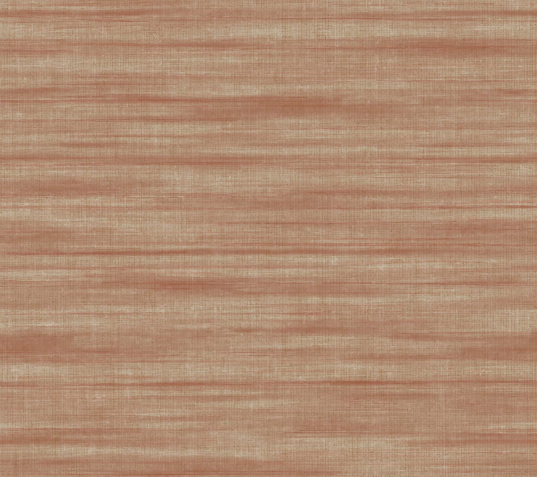 Brushed Linen Wallpaper- Brick