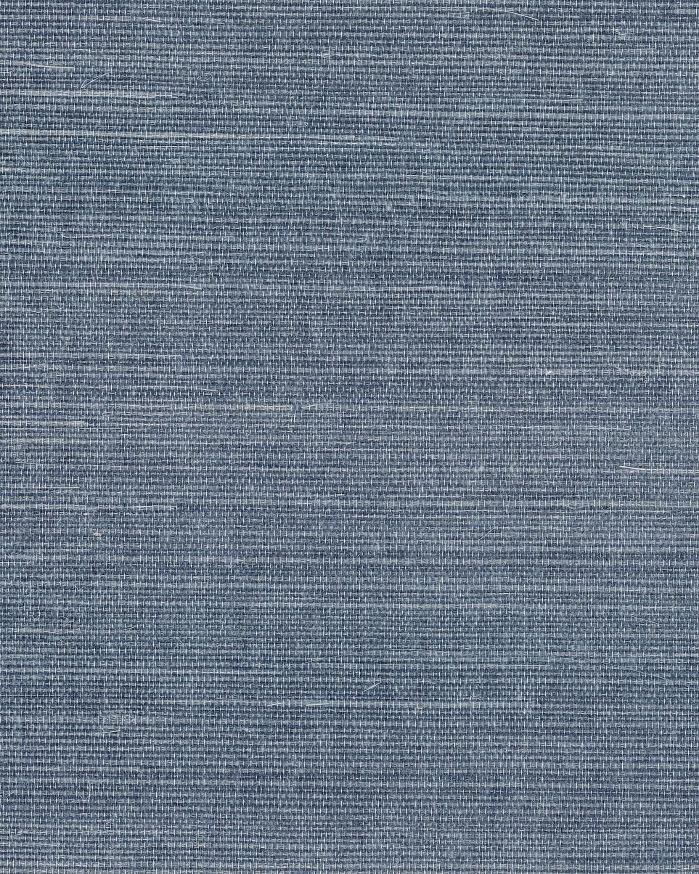 Maguey Denim Sisal Wallpaper- Denim