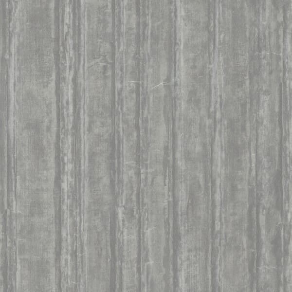 Vintage Tin High Performance Wallpaper- Brushed Nickel