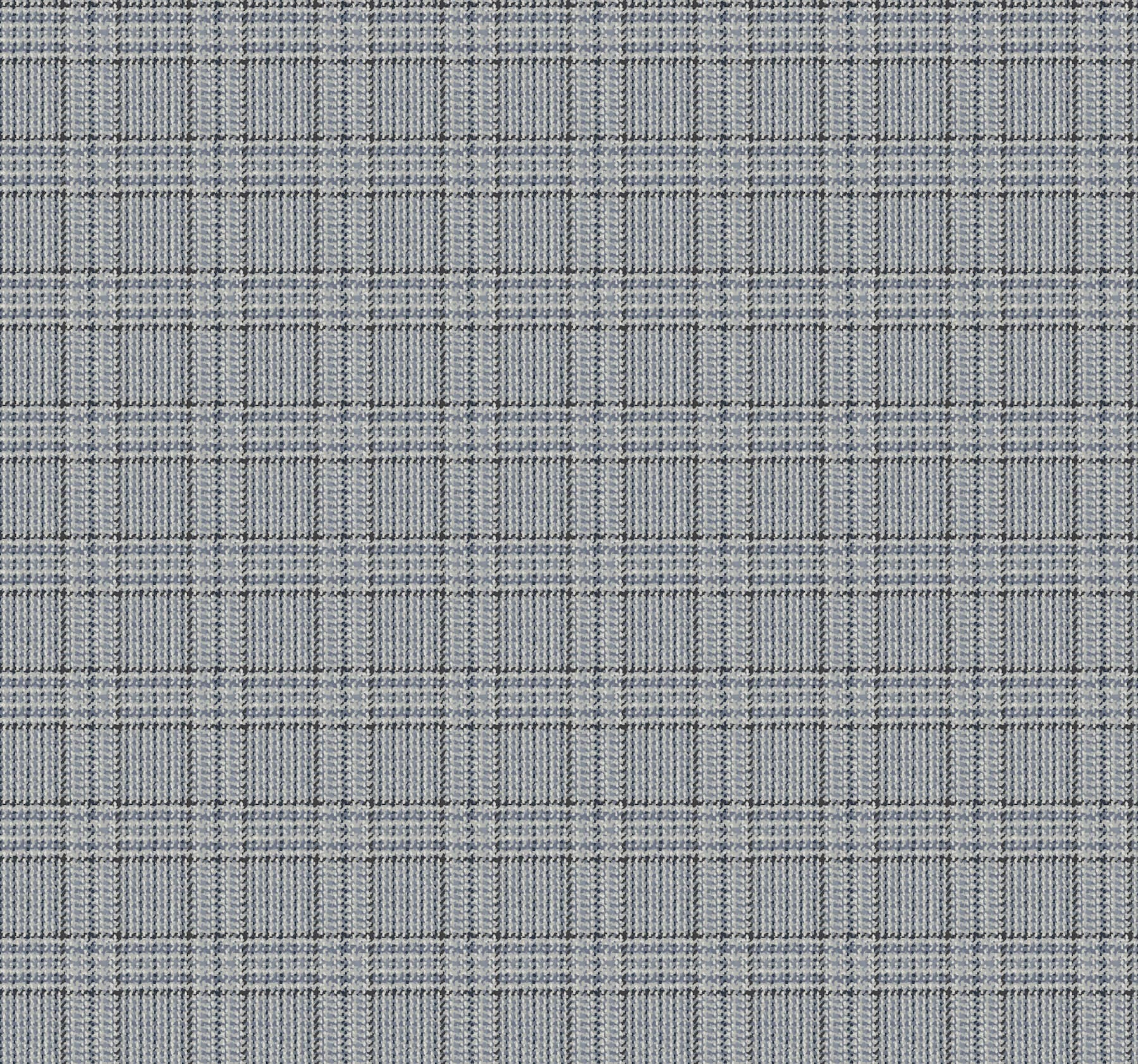 Harrington Plaid Blue Glen Check Wallpaper