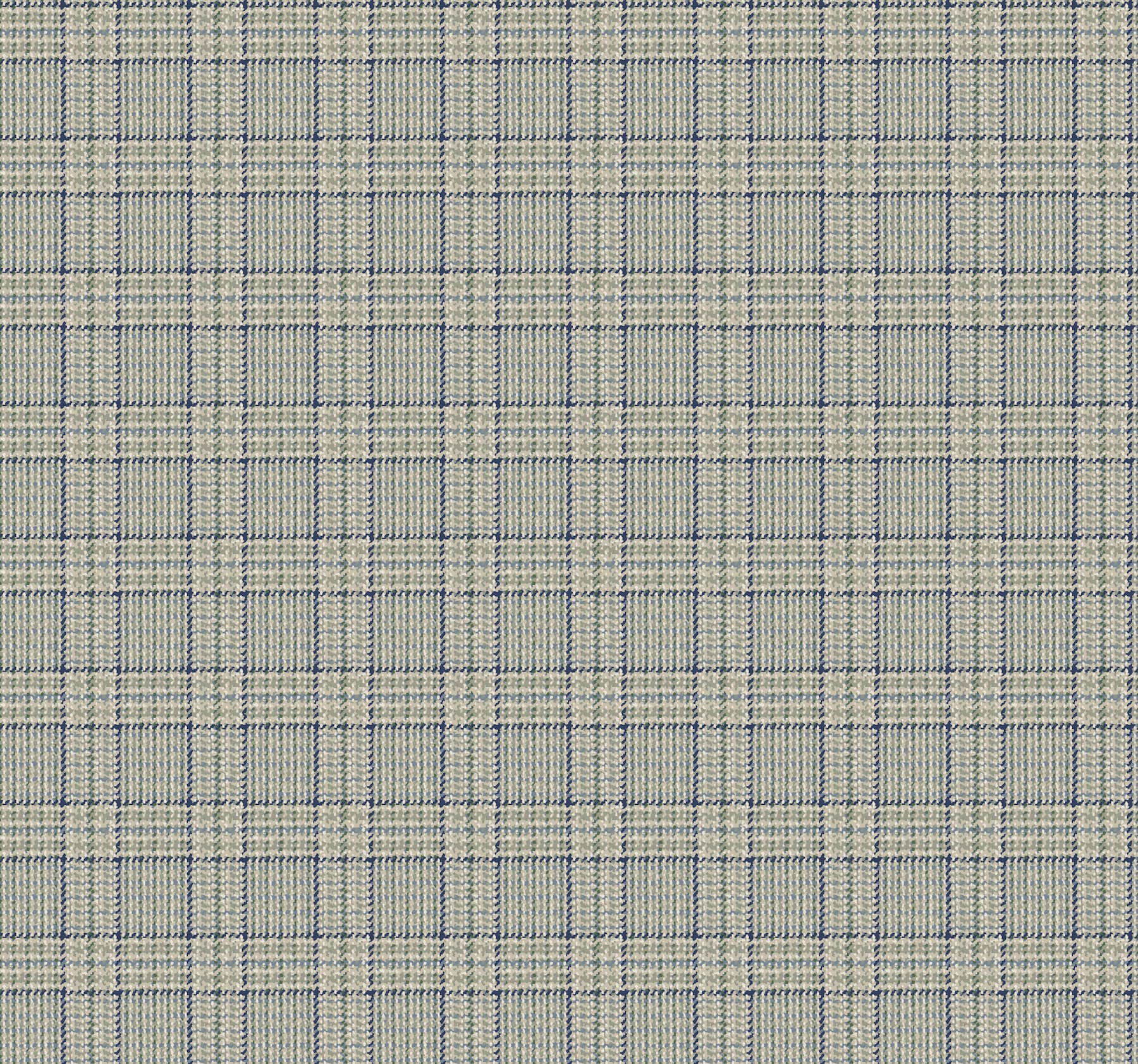 Harrington Plaid Green Glen Check Wallpaper