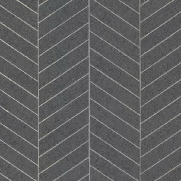 Atelier Herringbone Wallpaper- Steel Blue
