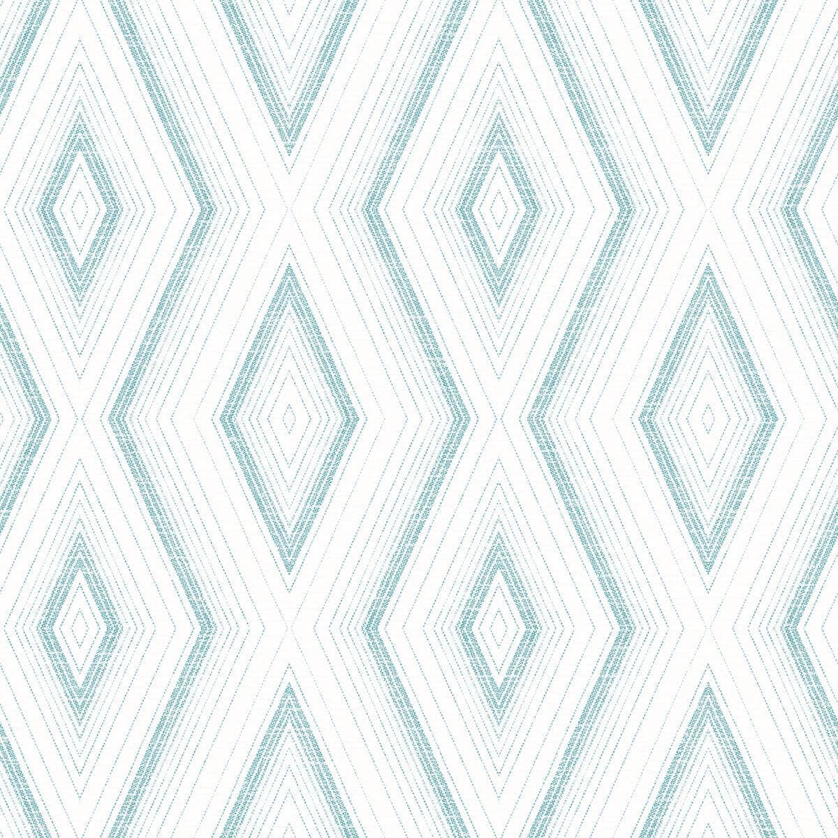 Santa Cruz Turquoise Geometric Wallpaper