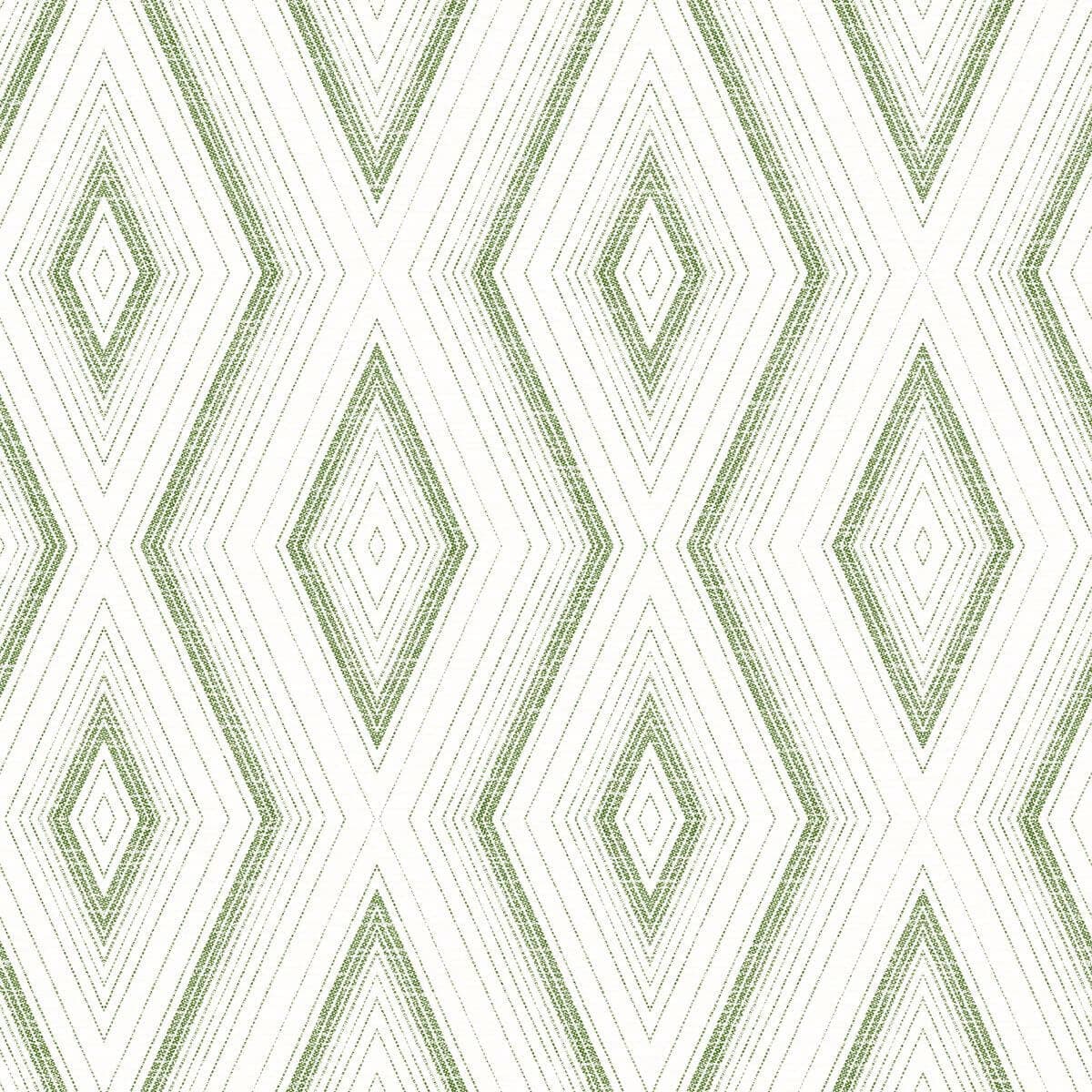 Santa Cruz Green Geometric Wallpaper