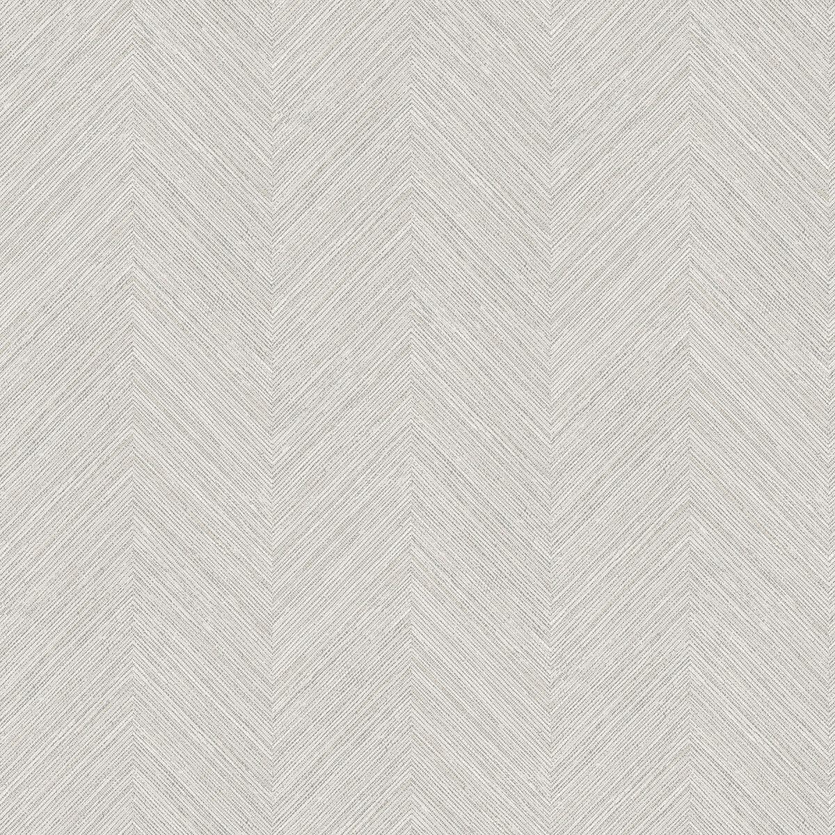 Caladesi Light Grey Faux Linen Wallpaper